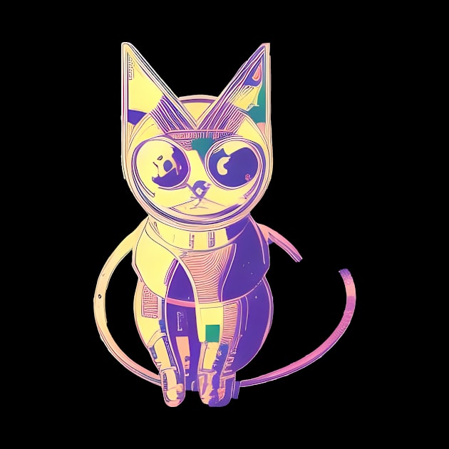 Space Patrol Cat by Purrestrialco