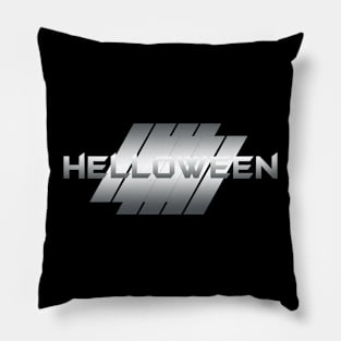 Metallic Illustration helloween Pillow
