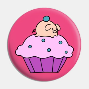 Cupcake Pig Pin