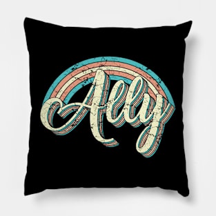 Proud Ally Transgender Flag LGBT Pride Pillow