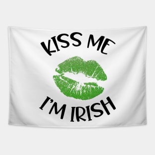 Kiss Me - I'm Irish Tapestry