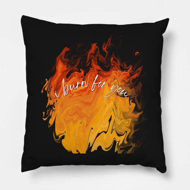 I burn for you - bridgerton - the Duke and I - Daphne and the duke of hastings Pillow by tziggles