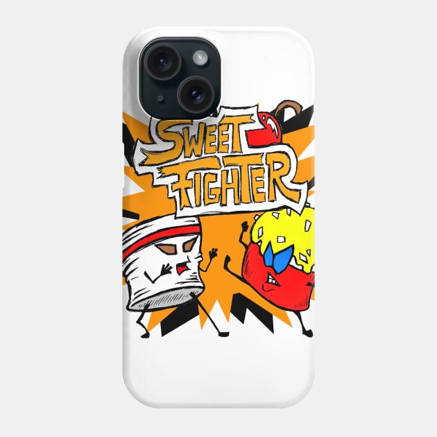 Sweet Fighter Phone Case by Brandon Beyond