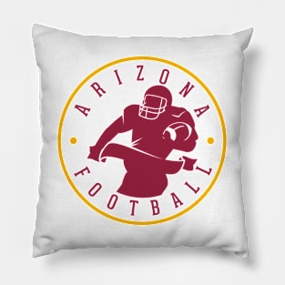 Arizona Football Team Color Pillow