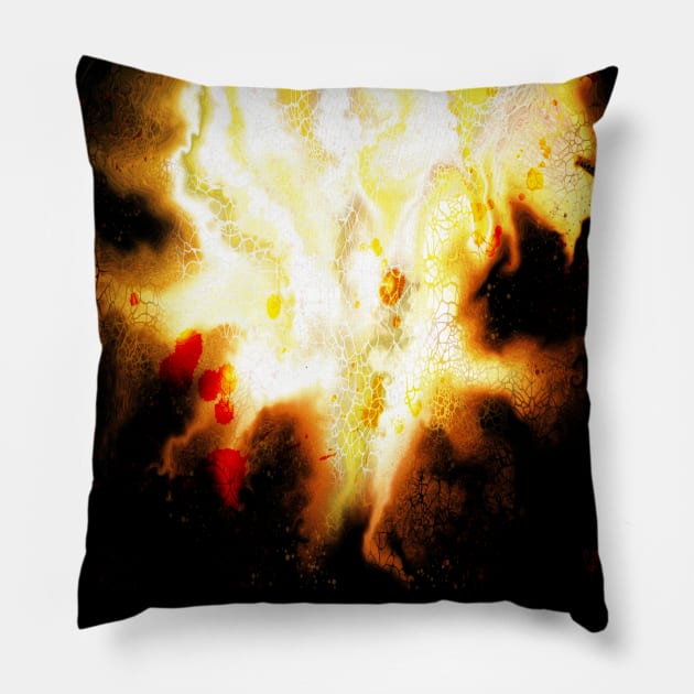 Flames Pillow by MayGreenAbgrall