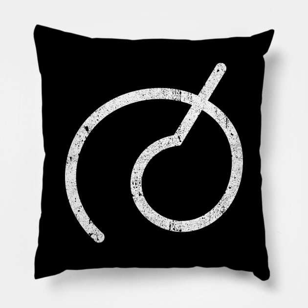 Whis Symbol Pillow by huckblade