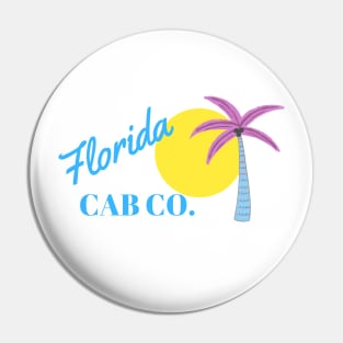 Florida Cab Company Pin