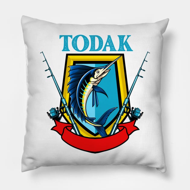 Sword Fish 1.5 Pillow by Harrisaputra