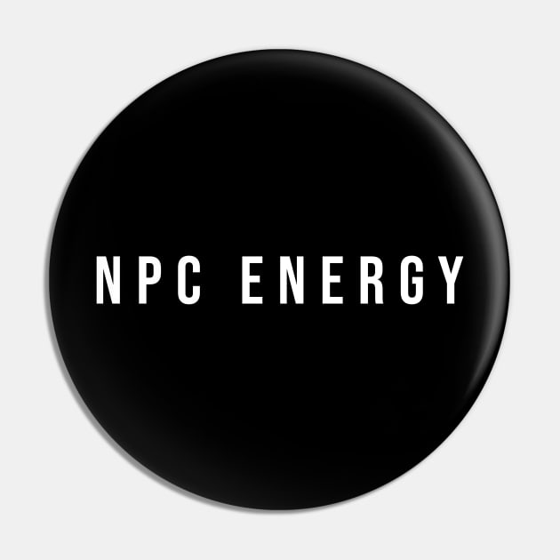 NPC Energy Pin by aaallsmiles