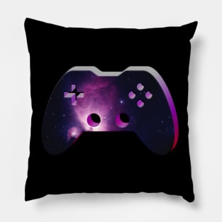 Nebula Cosmic Stars - Gamepad - Gaming Gamer - Controller - Video Game Lover - Graphic Console PC Game Pillow