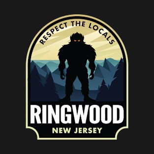 Ringwood New Jersey Bigfoot Sasquatch T-Shirt