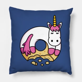 donut unicorn 3 Pillow