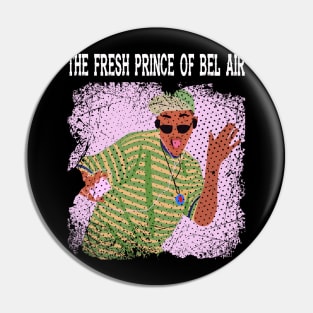 Hip-Hop in Bel Air The Fresh Prince T-Shirt Pin