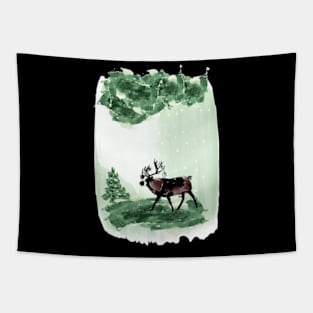 Christmas Reindeer Tapestry