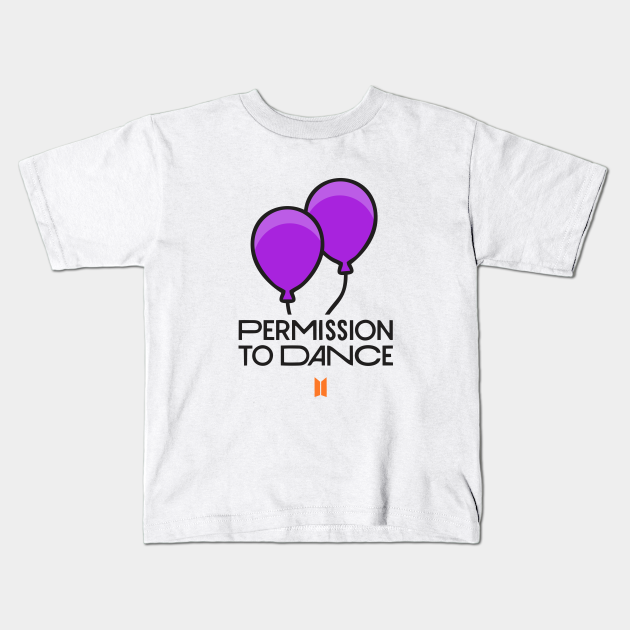 Bts Ptd Purple Ballon Bts Permission To Dance Merch T Shirt Bebe Teepublic Fr