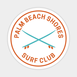 Vintage Palm Beach Florida Surf Club Magnet