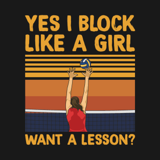 Volleyball Design for a Volleyball Player T-Shirt