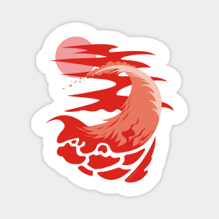 Red Wave Magnet