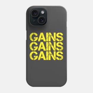 Gains x 3 Phone Case