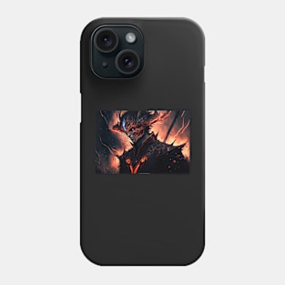 Raging inferno Wukong Phone Case