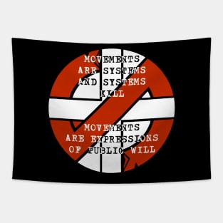 Crass "Movements" Tribute Tapestry