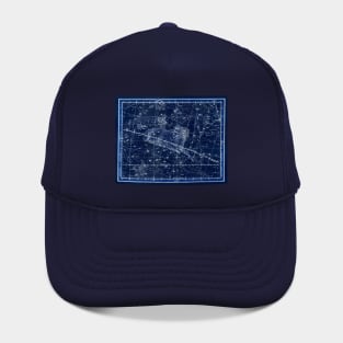 Aries Zodiac Sign Vintage Illustration Hat