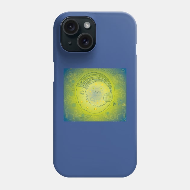 Even the Moon Dreams at Night Phone Case by JeLoTall