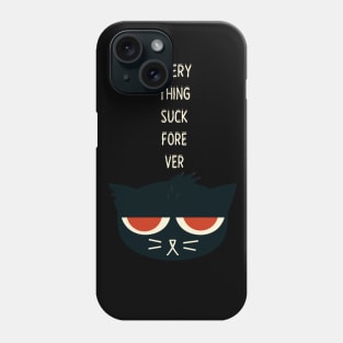 Mae eveything sucks forever Phone Case