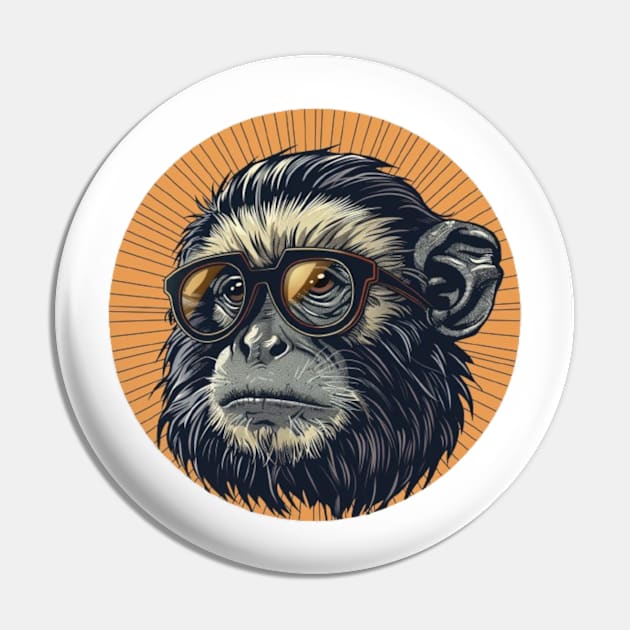 Hipster Marmoset Chronicles Pin by Carnets de Turig