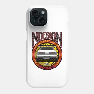 integra type r racecar rear Phone Case