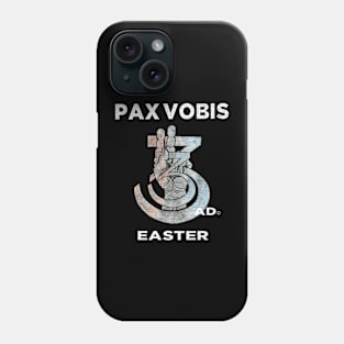 Easter 33 AD. Peace to You Latin Symbol 'Pax Vobis' Phone Case