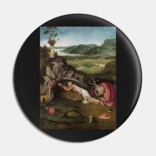 St. Jerome at Prayer - Hieronymus Bosch Pin