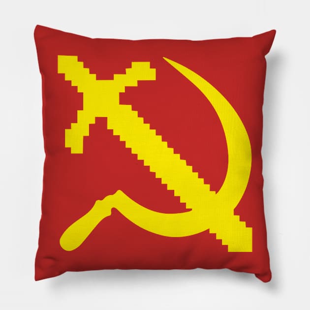 Check It Out, Comrade! Pillow by Duckfeed.tv Merch Store