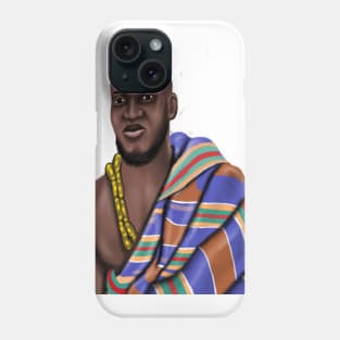 Black Pride Black King Kente Design Melanin Pride Phone Case