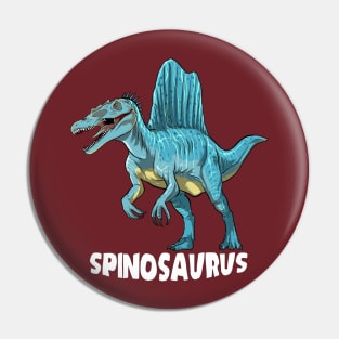 Spinosaurus Dinosaur Design Pin