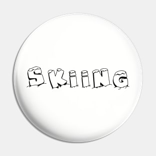 skiing Pin