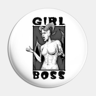 Girl Boss Pin