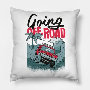 Going Off-road Pillow