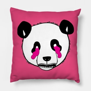 Drippy Panda Pillow