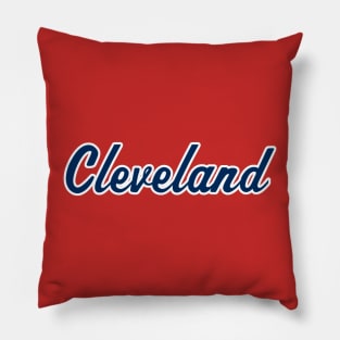 Cleveland Script Pillow