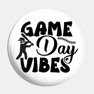 Game day vibes Pin