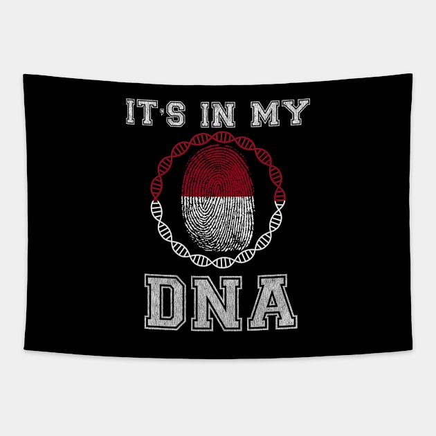 Indonesia  It's In My DNA - Gift for Indonesian From Indonesia Tapestry by Country Flags