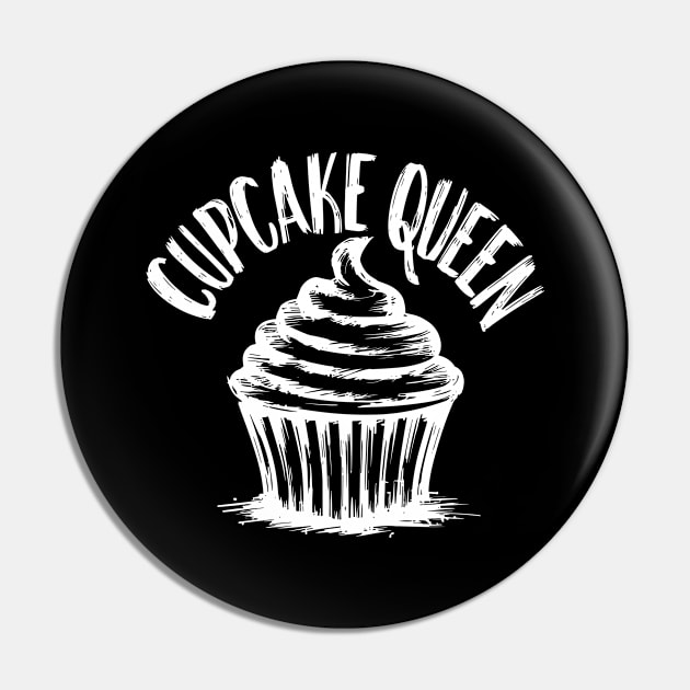 Cupcake Queen | Baking Pin by Indigo Lake