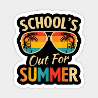 Last Day Of School Schools Out For Summer Teacher Magnet