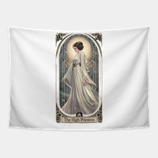 High Princess Leia Tarot Card Star Wars Tapestry