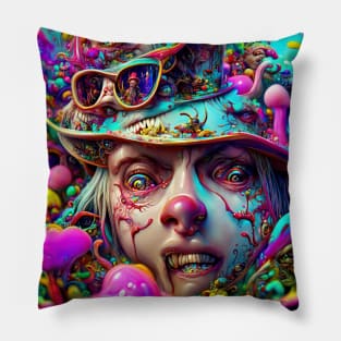 Fear and Loathing in Wonderland #3 Pillow