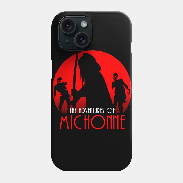 The Adventures of Michonne Phone Case by ChrisPierreArt
