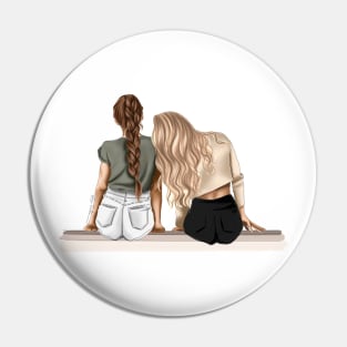 Lean on me Pin