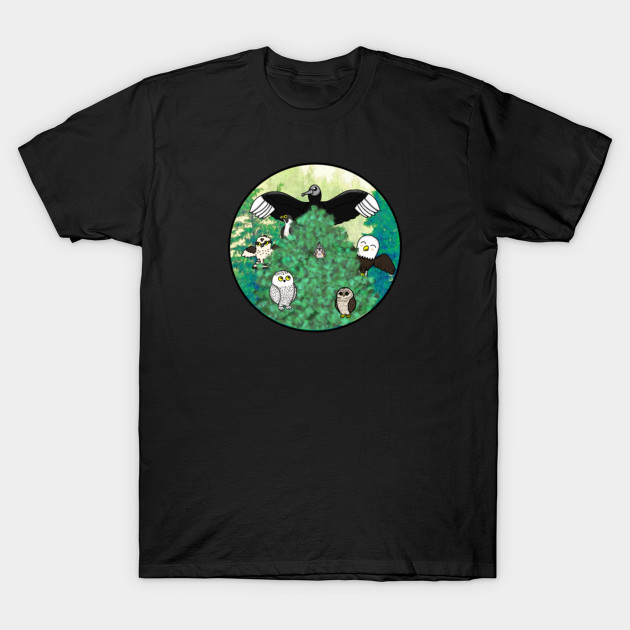Birds Of North America Small Design Birds T Shirt Teepublic