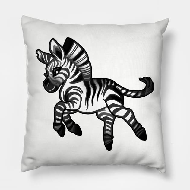 Zebra pillow baby store